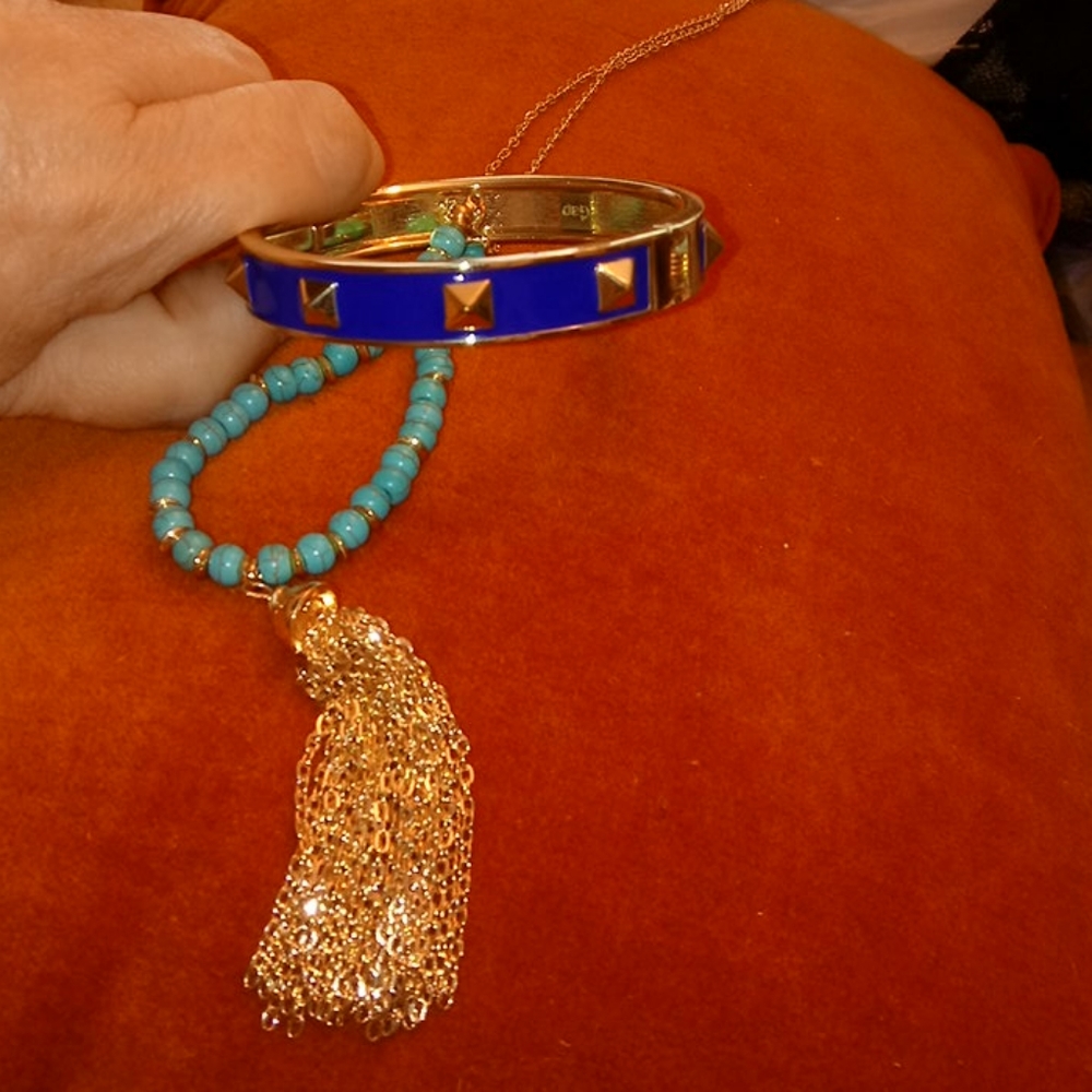 2-fer! GAP bracelet and unmarked necklace